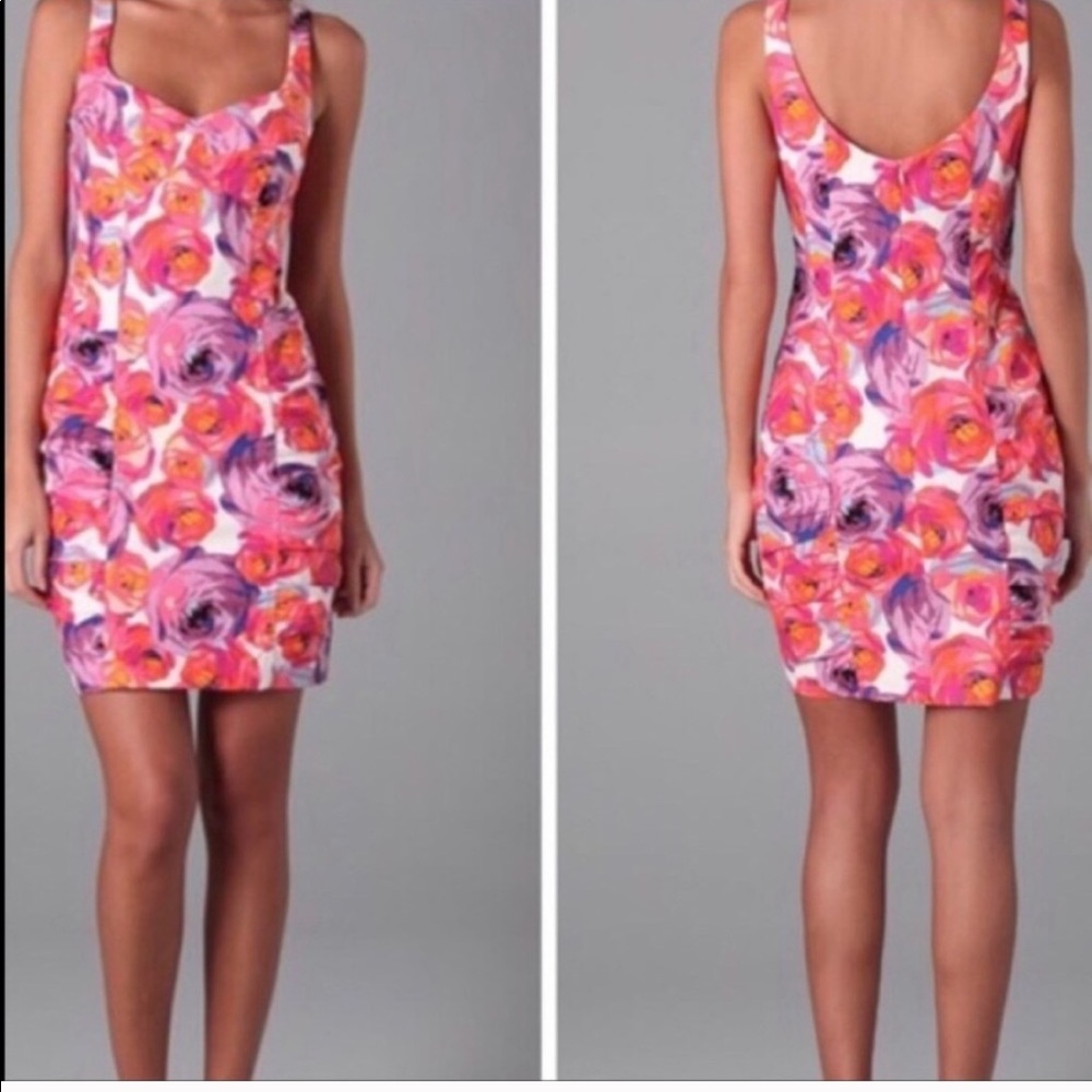 Nanette Lapore Candy Girl Floral Dress